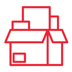 Decluttering & Downsizing Icon