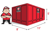 14-Yard Bin - Hersey Bins