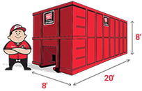 40-Yard Bin - Hersey Bins