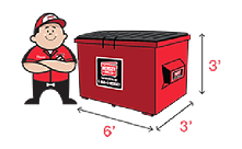 2 Yard Bin - Hersey Bins