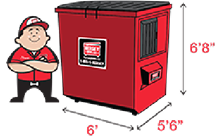 8 Yard Bin - Hersey Bins