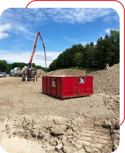 Concrete Disposal Bin Rental - Hersey Bins